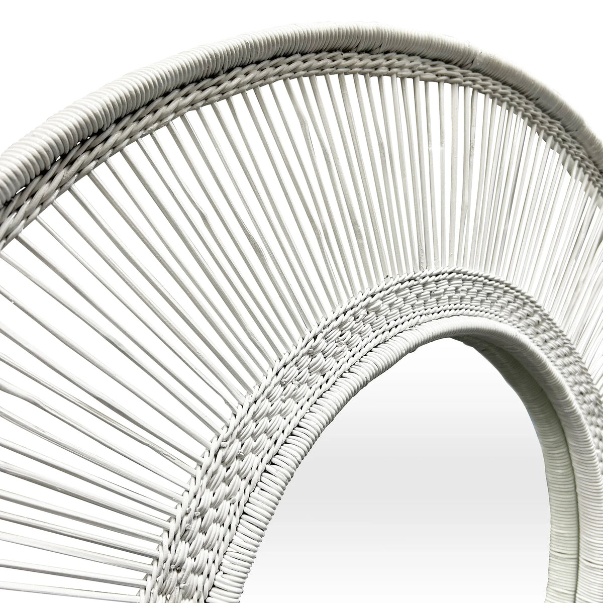 Malawi Mirror Frame [White]
